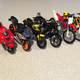 I’m going to Vermont to visit a friend soon, and plan on giving him the CRF450R as he has the 1:1 (and I already gave him a Triumph 675 Daytona like his 1:1), and I might keep the RM250 as it is a color variation, but the Kingpin 8-Ball and ZX-14 Ninja are up for grabs if anyone else is interested.